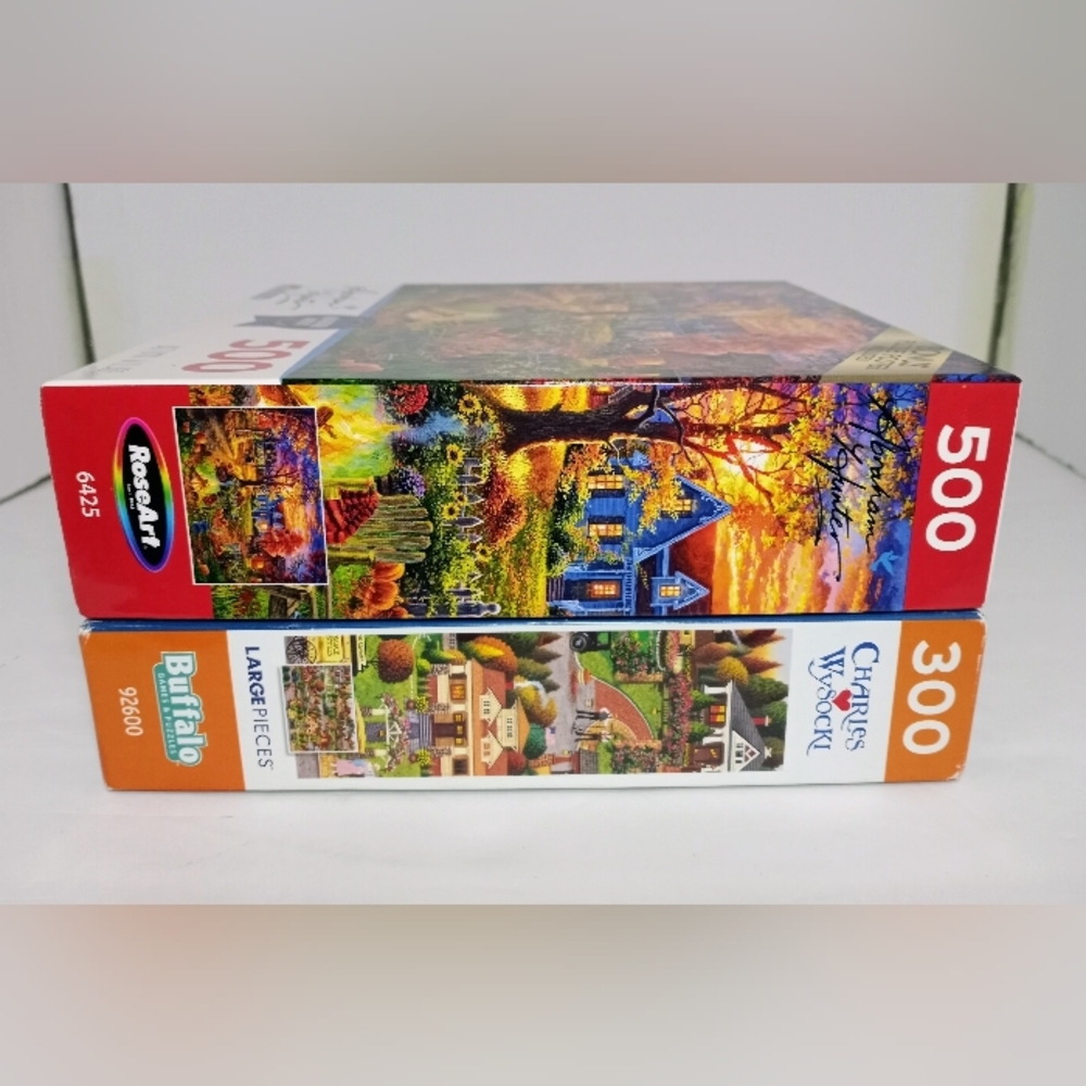 500 and 300 Piece Puzzle (Set Of 2) - Picture 2 of 16